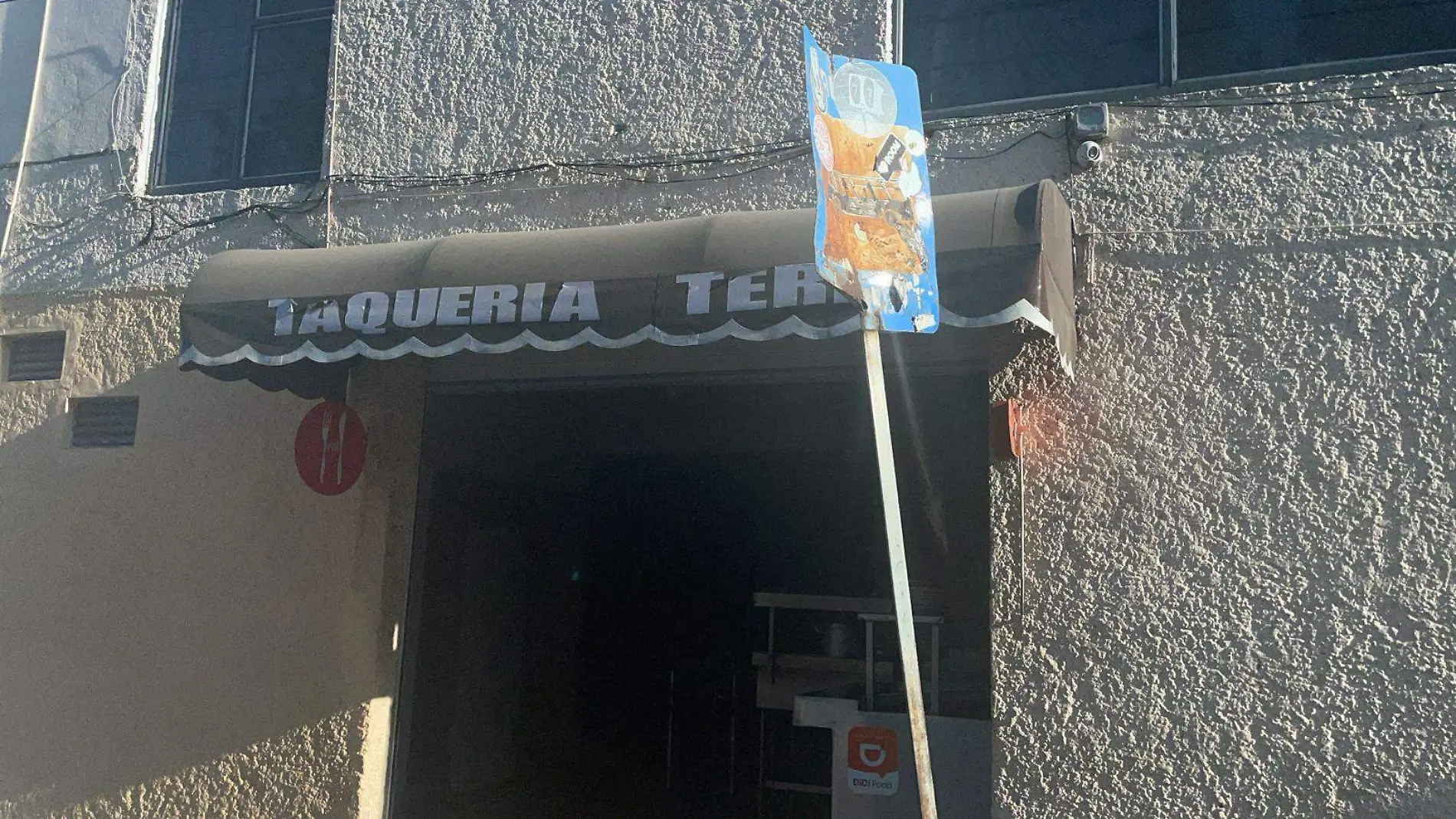 Taquería Tere negocio donde se registró una explosión